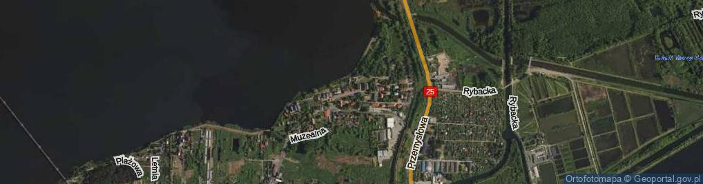 Zdjęcie satelitarne Gotycka ul.