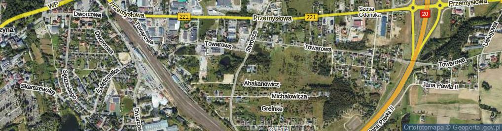 Zdjęcie satelitarne Godebskiego Cypriana ul.