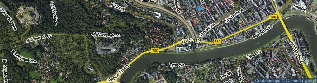 Zdjęcie satelitarne Gontyna ul.