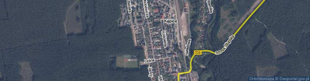 Zdjęcie satelitarne Gościnna ul.