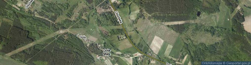 Zdjęcie satelitarne Gola Mała ul.