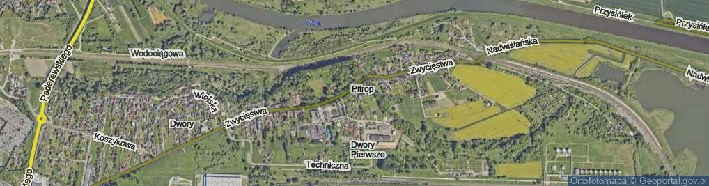 Zdjęcie satelitarne Górzysta ul.