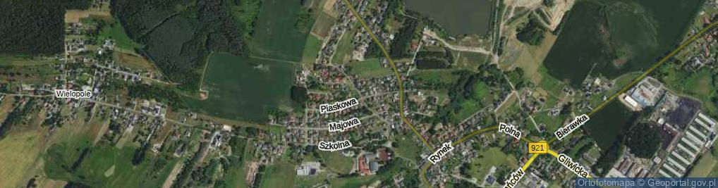 Zdjęcie satelitarne Górnicza ul.