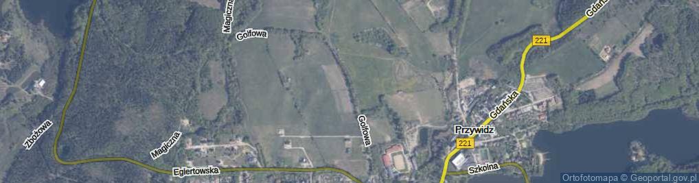 Zdjęcie satelitarne Golfowa ul.