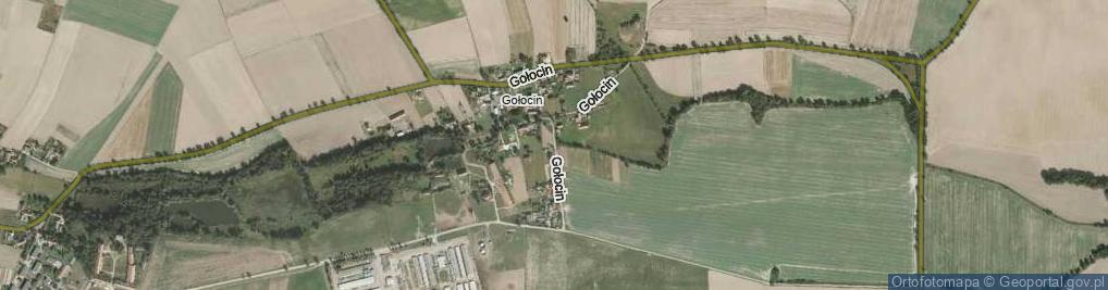 Zdjęcie satelitarne Gołocin ul.