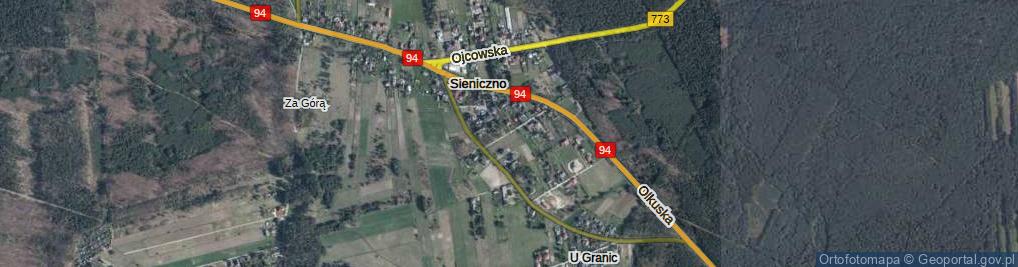 Zdjęcie satelitarne Górzysta ul.