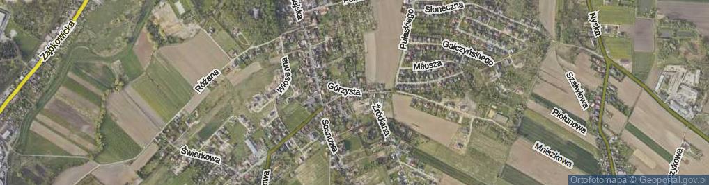 Zdjęcie satelitarne Górzysta ul.