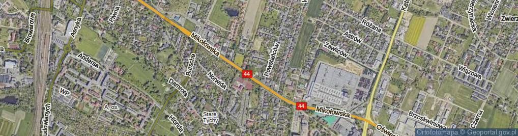 Zdjęcie satelitarne Gołębia ul.