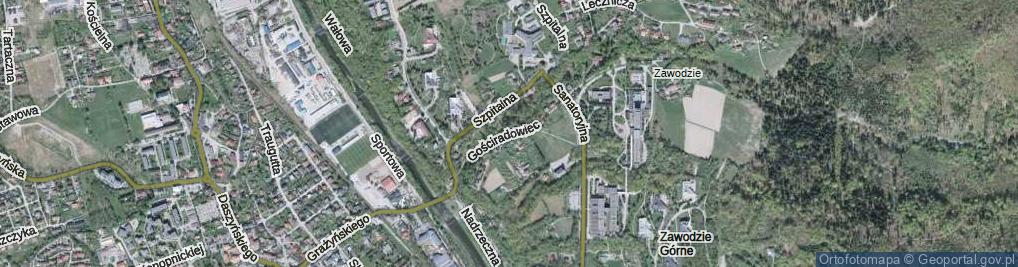 Zdjęcie satelitarne Gościradowiec ul.