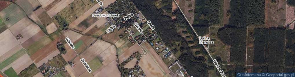 Zdjęcie satelitarne Gołębia ul.