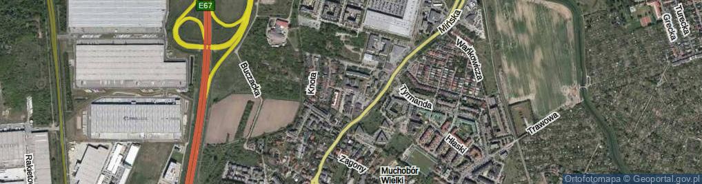 Zdjęcie satelitarne Godlewskiego Aleksandra ul.