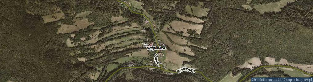 Zdjęcie satelitarne Górna ul.