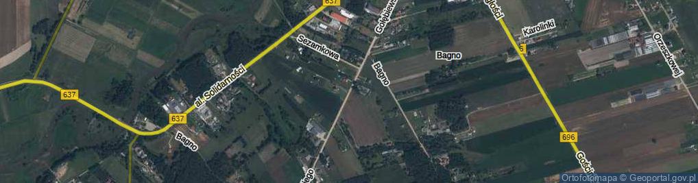 Zdjęcie satelitarne Gołębiewskiego Józefa ul.