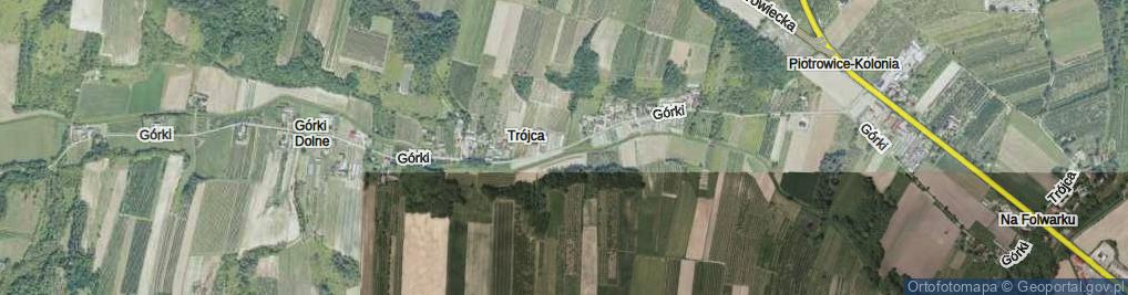 Zdjęcie satelitarne Górki ul.