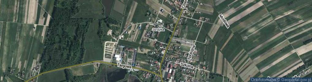 Zdjęcie satelitarne Grzymały Szymona, ks. kan. ul.