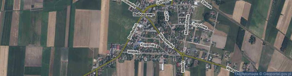 Zdjęcie satelitarne Grobickiego Jerzego, mjr. ul.