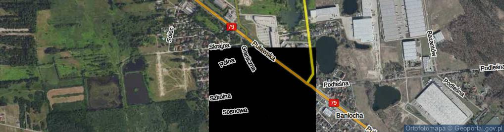 Zdjęcie satelitarne Graniczna ul.
