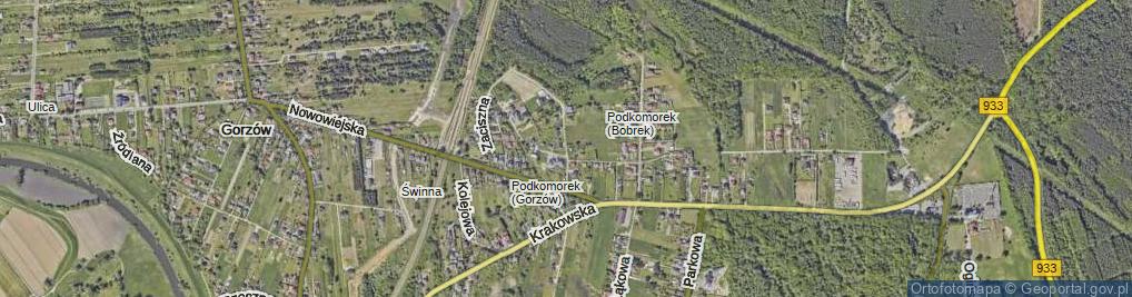 Zdjęcie satelitarne Graniczna ul.