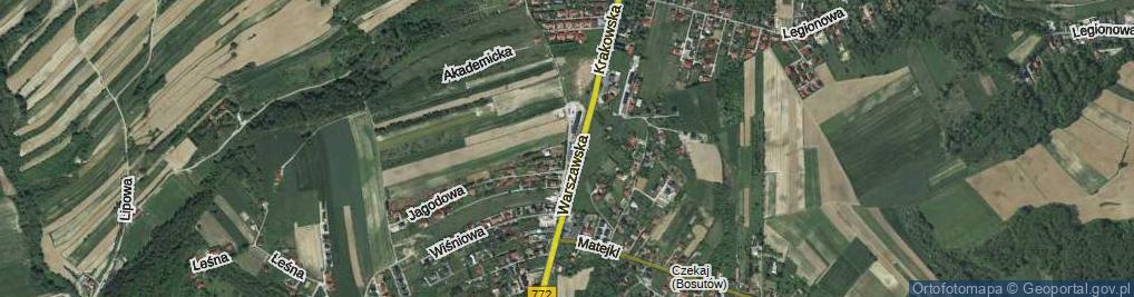 Zdjęcie satelitarne Graniczna ul.