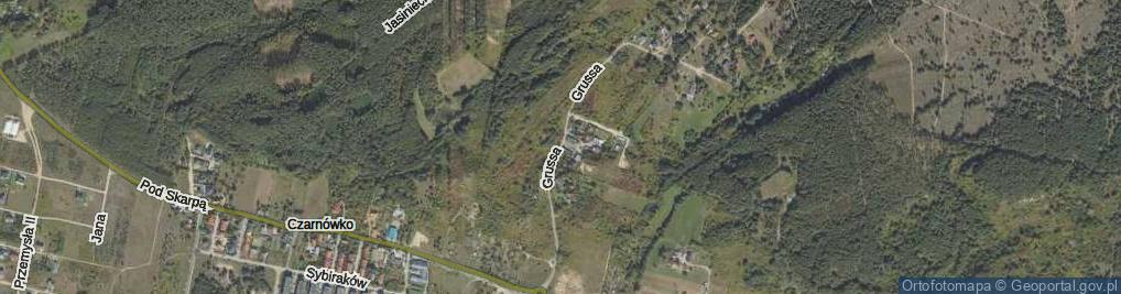 Zdjęcie satelitarne Grussa Józefa, mjr. ul.