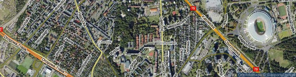 Zdjęcie satelitarne Grządziela Juliana ul.