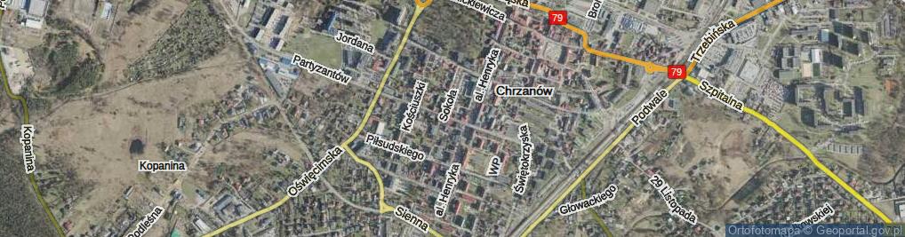 Zdjęcie satelitarne Grunwaldzka ul.