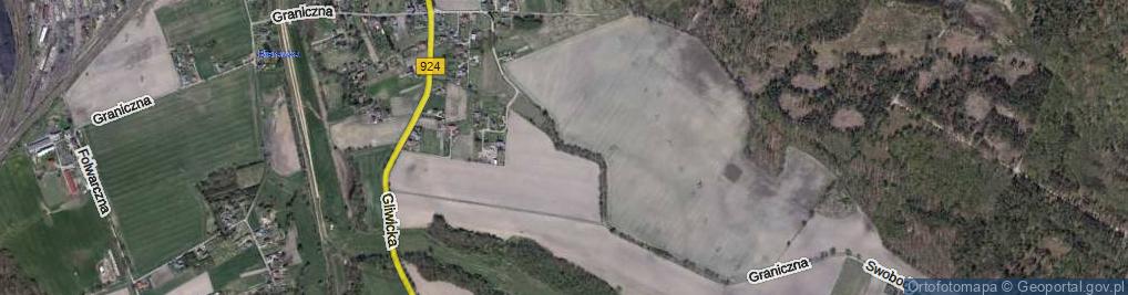 Zdjęcie satelitarne Graniczna ul.