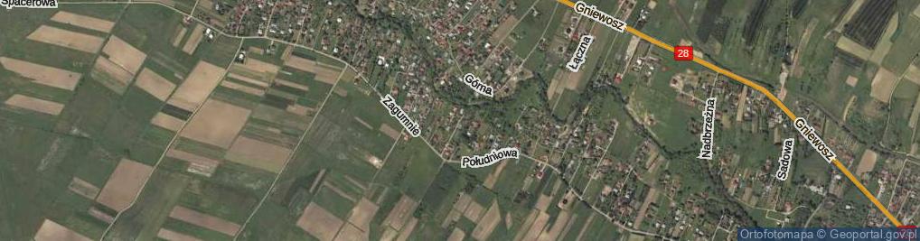 Zdjęcie satelitarne Graniczna ul.