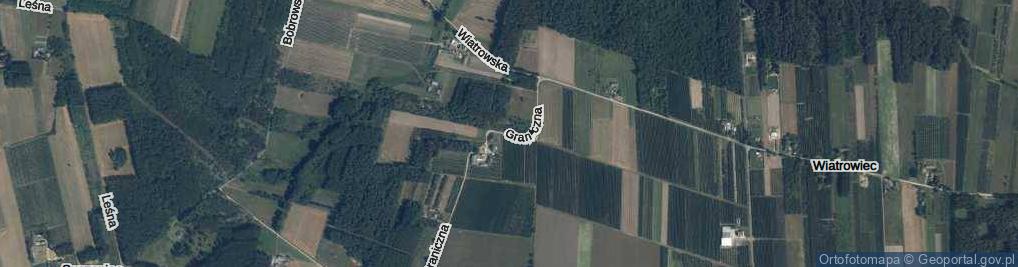 Zdjęcie satelitarne Graniczna ul.