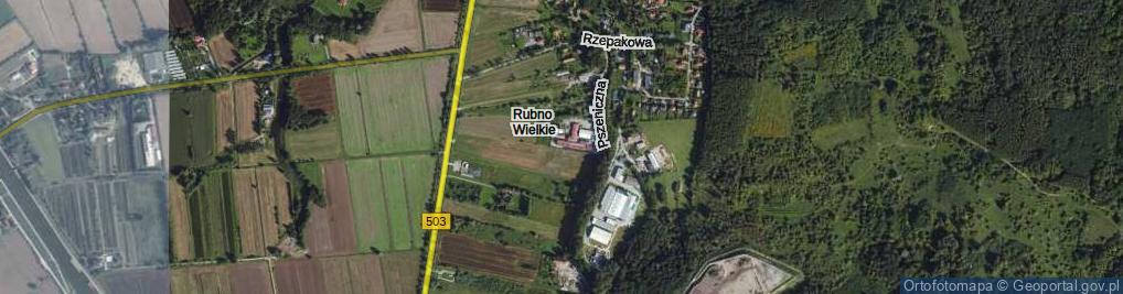 Zdjęcie satelitarne Gryczana ul.