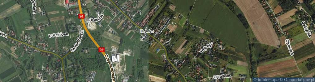 Zdjęcie satelitarne Graniczna ul.