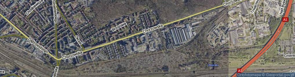 Zdjęcie satelitarne Grażyny ul.