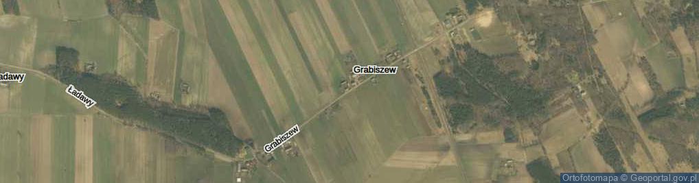 Zdjęcie satelitarne Grabiszew ul.