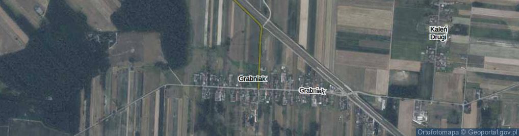 Zdjęcie satelitarne Grabniak ul.