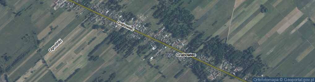 Zdjęcie satelitarne Grabowiec ul.
