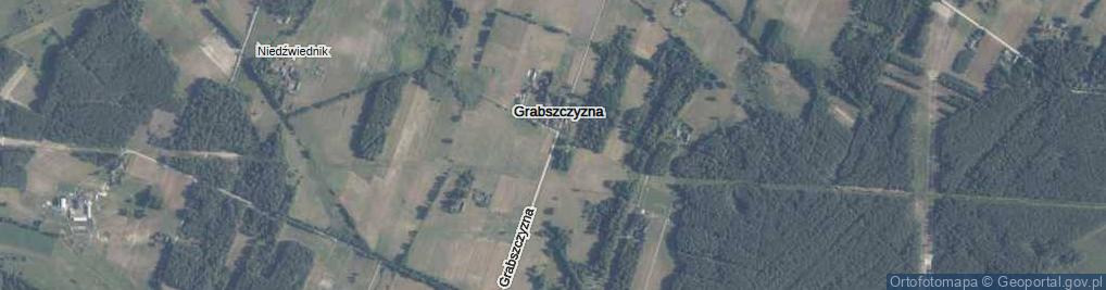 Zdjęcie satelitarne Grabszczyzna ul.