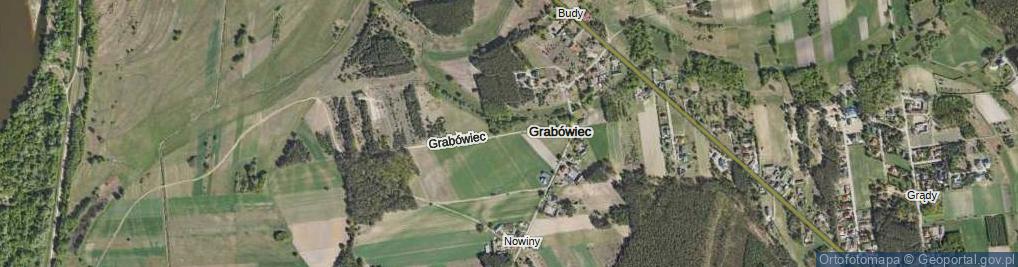 Zdjęcie satelitarne Grabówiec ul.