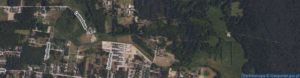 Zdjęcie satelitarne Grabówka ul.
