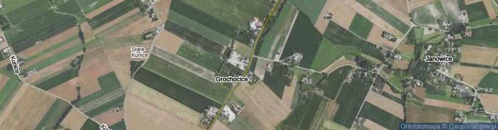 Zdjęcie satelitarne Grochocice ul.