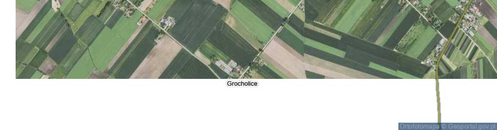Zdjęcie satelitarne Grocholice ul.