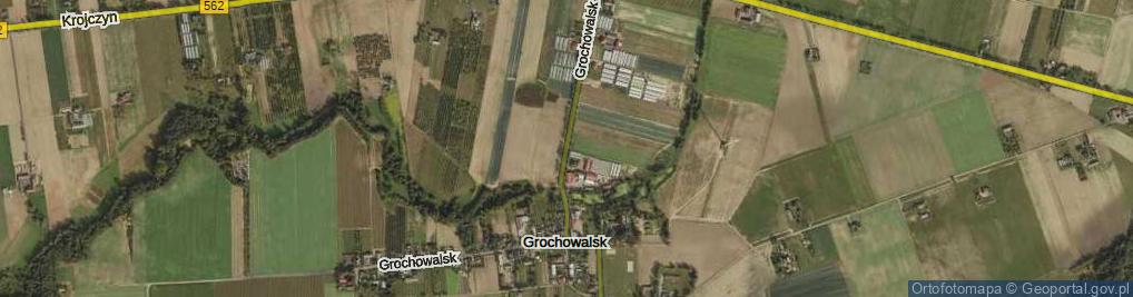 Zdjęcie satelitarne Grochowalsk ul.