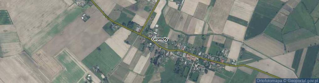 Zdjęcie satelitarne Gromoty ul.