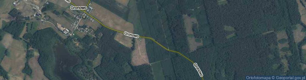 Zdjęcie satelitarne Gronowo ul.