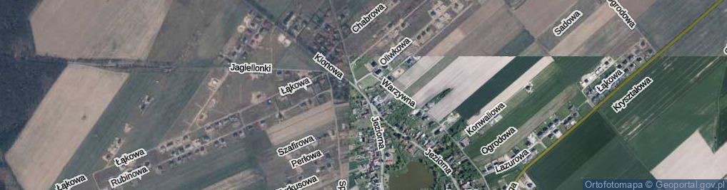 Zdjęcie satelitarne Grzędzice ul.