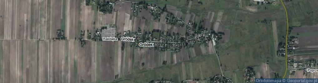 Zdjęcie satelitarne Gródek ul.