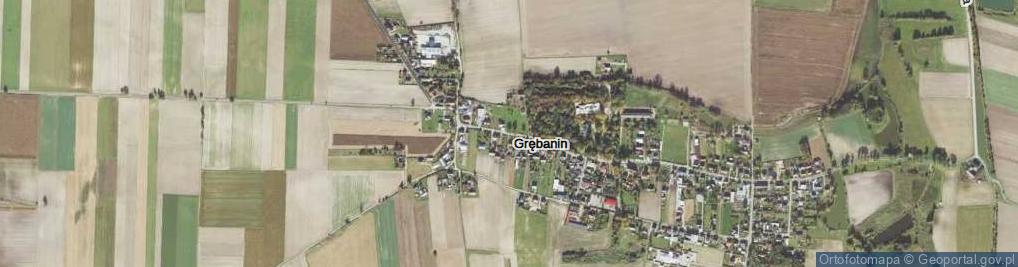 Zdjęcie satelitarne Grębanin ul.