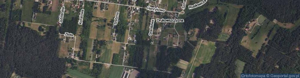 Zdjęcie satelitarne Granitowa ul.