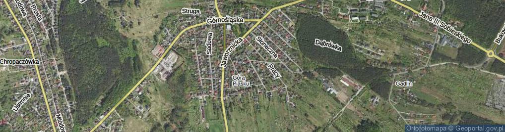 Zdjęcie satelitarne Grota-Roweckiego Stefana, gen. ul.