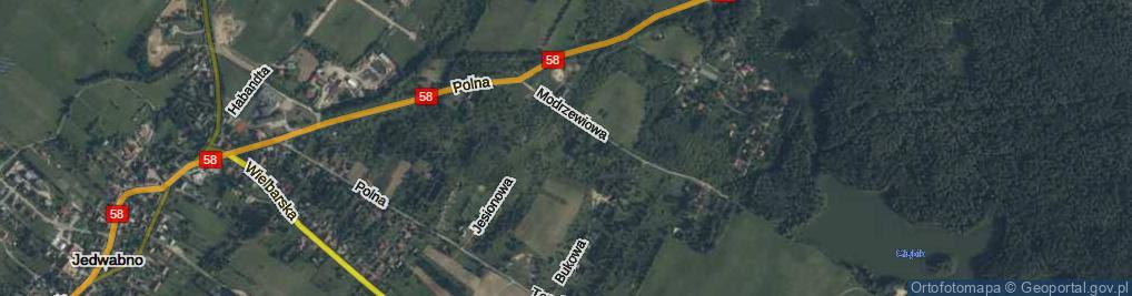 Zdjęcie satelitarne Grabowa ul.