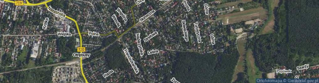 Zdjęcie satelitarne Grażyny ul.